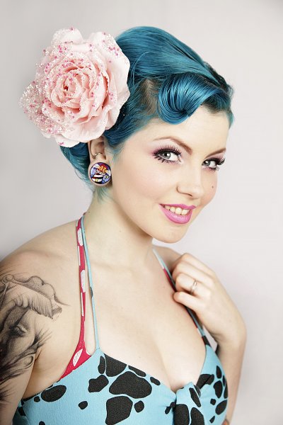 Amie Conradine (model) for Now Voyager Hair Accessories