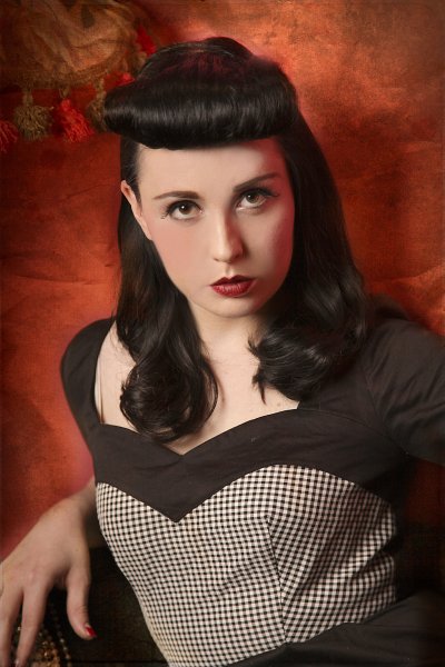 ‘Dita Von Teese’ Miss Rockabilly-Belle Makeup at Hula Nails