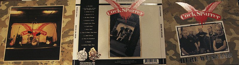 Cock Sparrer “Here we Stand” U.S .A Release All Photos by Sam Bruce 2009