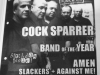 Cock Sparrer, Distorted Magazine Front Page Photo by Sam Bruce. DISTORTED MAGAZINE, Issue 13 December 2007